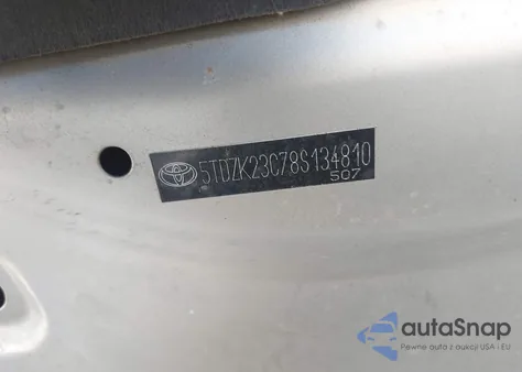 2008 Toyota Sienna Ce из США, поврежденный, VIN 5TDZK23C78S134810